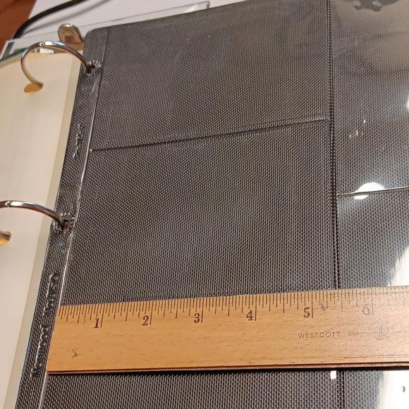 Vintage Photograph Scrapbook Album Green Gold Cover 10 pgs 3 Ring memento memory - Picture 10 of 11